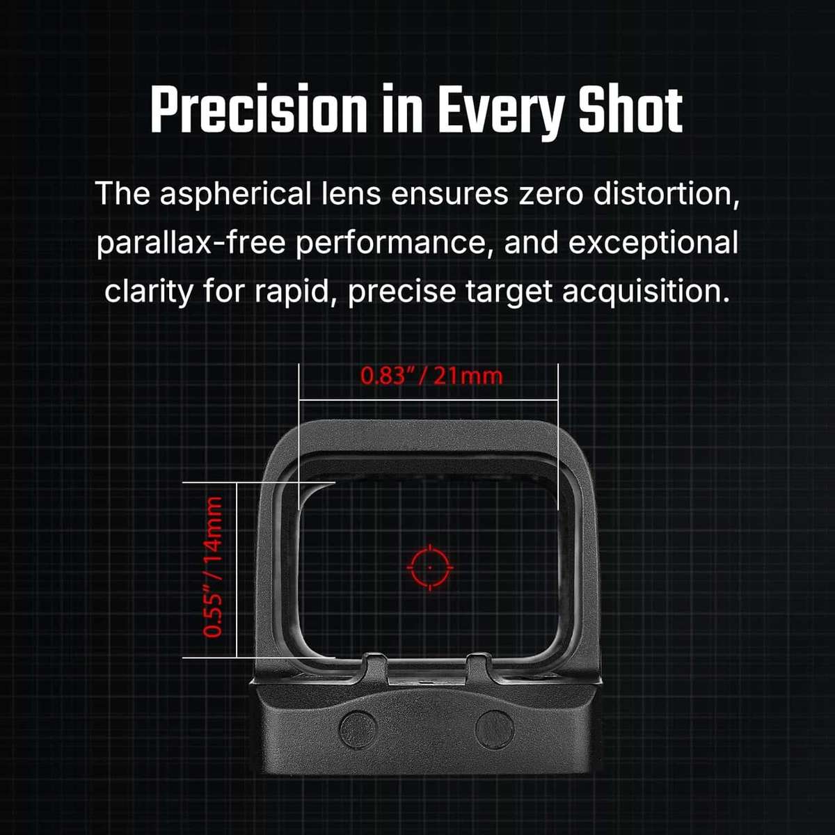 Olight Osight SE Enclosed Optic with RMSc Footprint and Replaceable Battery