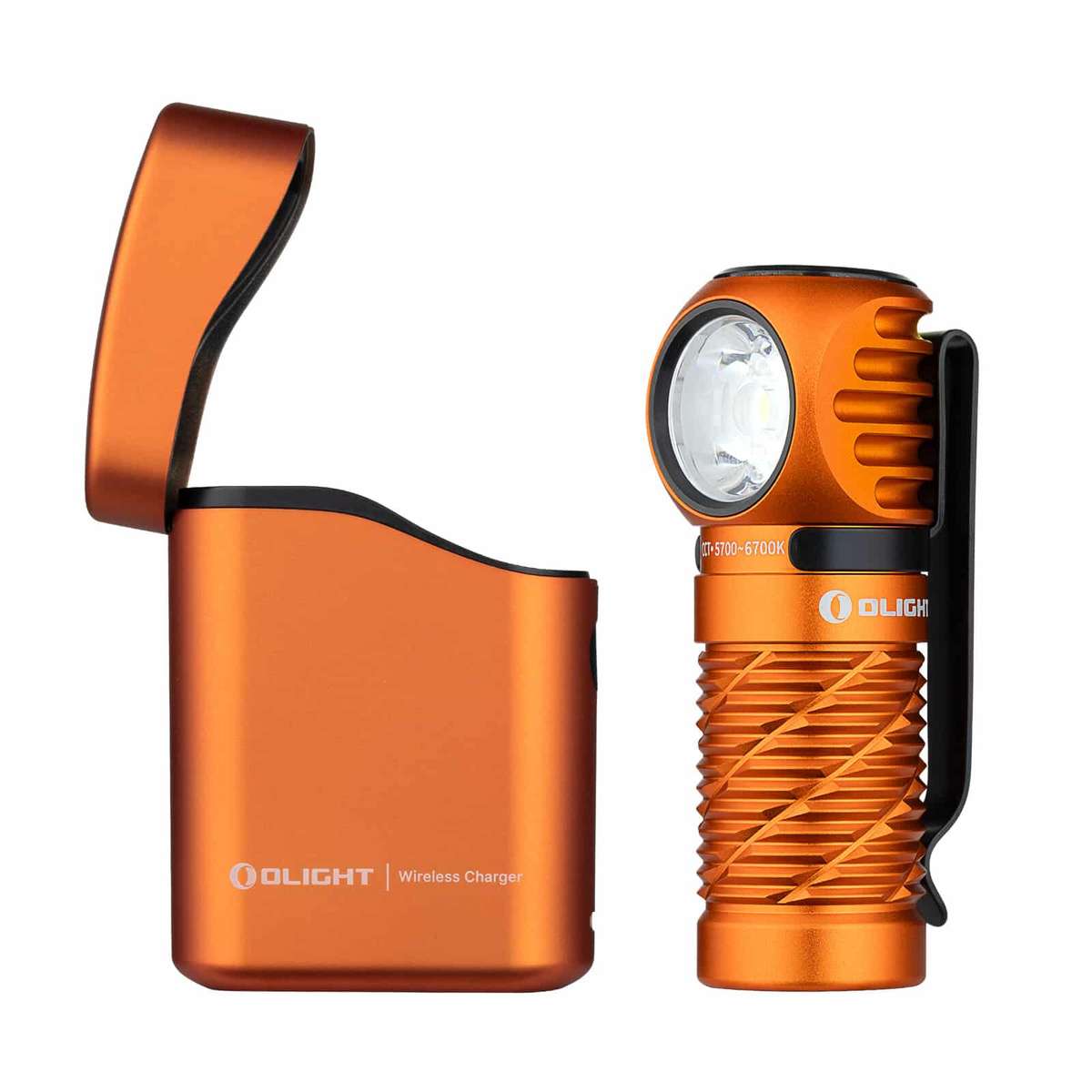 Olight Perun 3 Mini Premium 1250 Lumen 155m Throw Rechargeable LED Headlamp with Charging Case