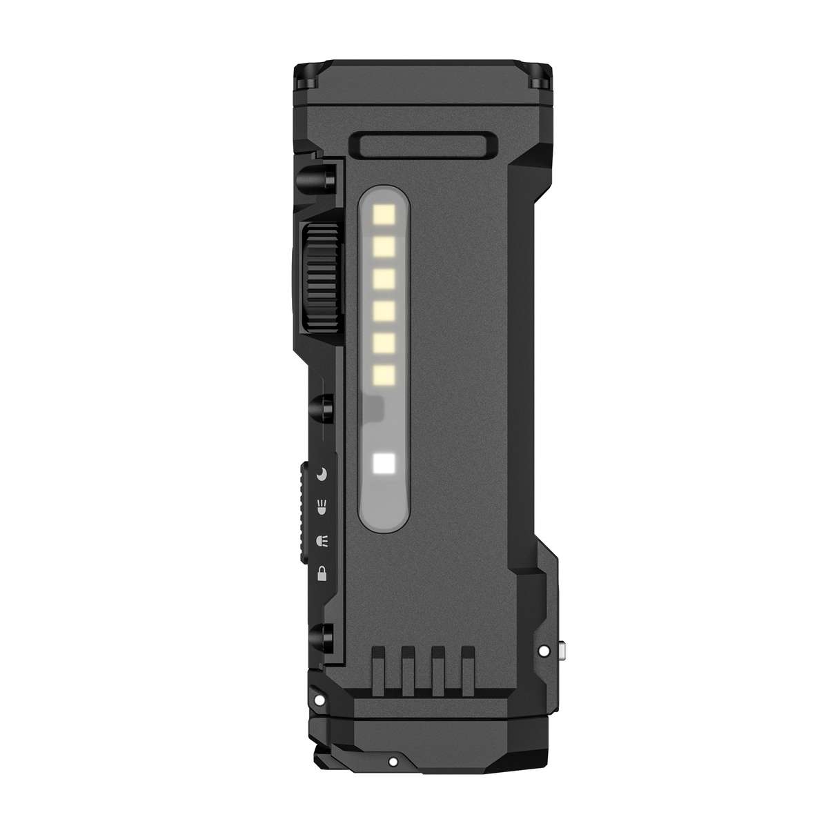 Wuben X4 1500 Lumen 205m Throw Rechargeable LED EDC Flashlight with RGB Side Light