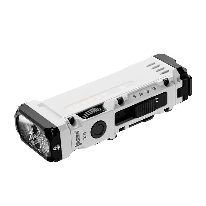 Wuben X4 1500 Lumen 205m Throw Rechargeable LED EDC Flashlight with RGB Side Light