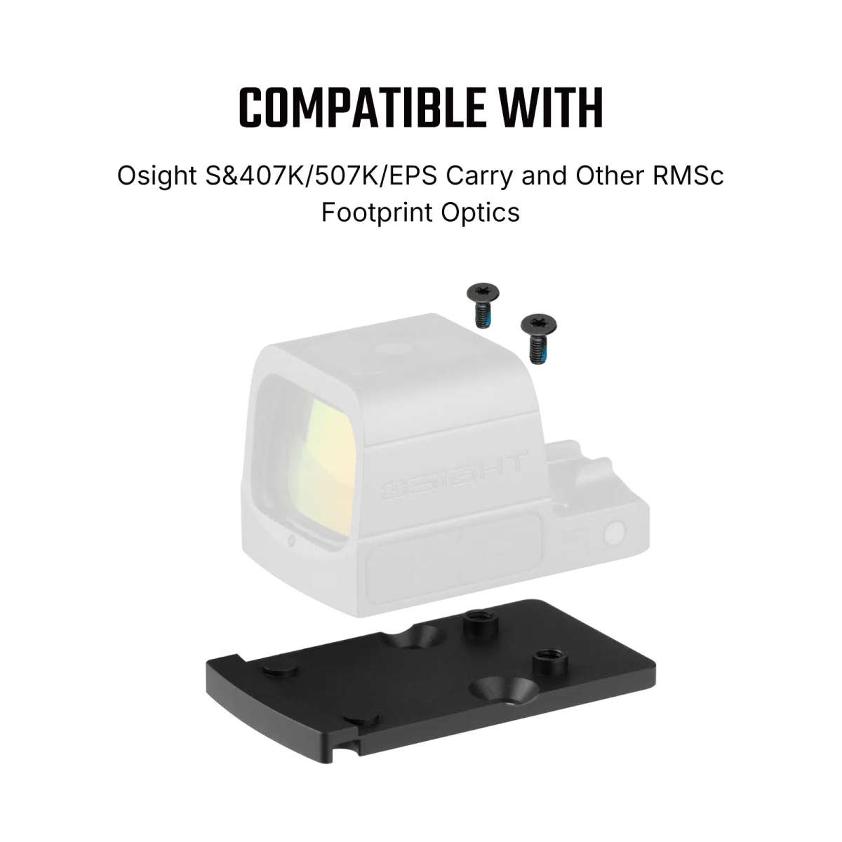 Olight Osight RMR to RMSc Adapter Plate