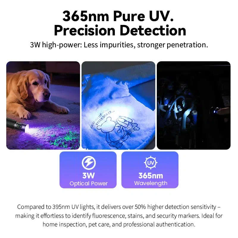 Sofirn SR23 3300 Lumen 200m + 365nm UV Rechargeable Flashlight