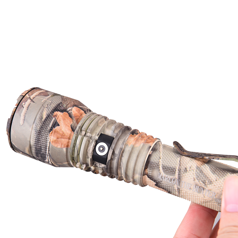 Powertac Huntsman XLT 1200 Lumen 1000m Throw Rechargeable Tactical Flashlight
