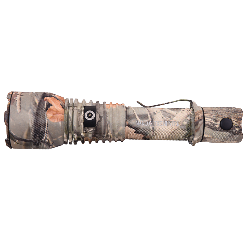 Powertac Huntsman XLT 1200 Lumen 1000m Throw Rechargeable Tactical Flashlight