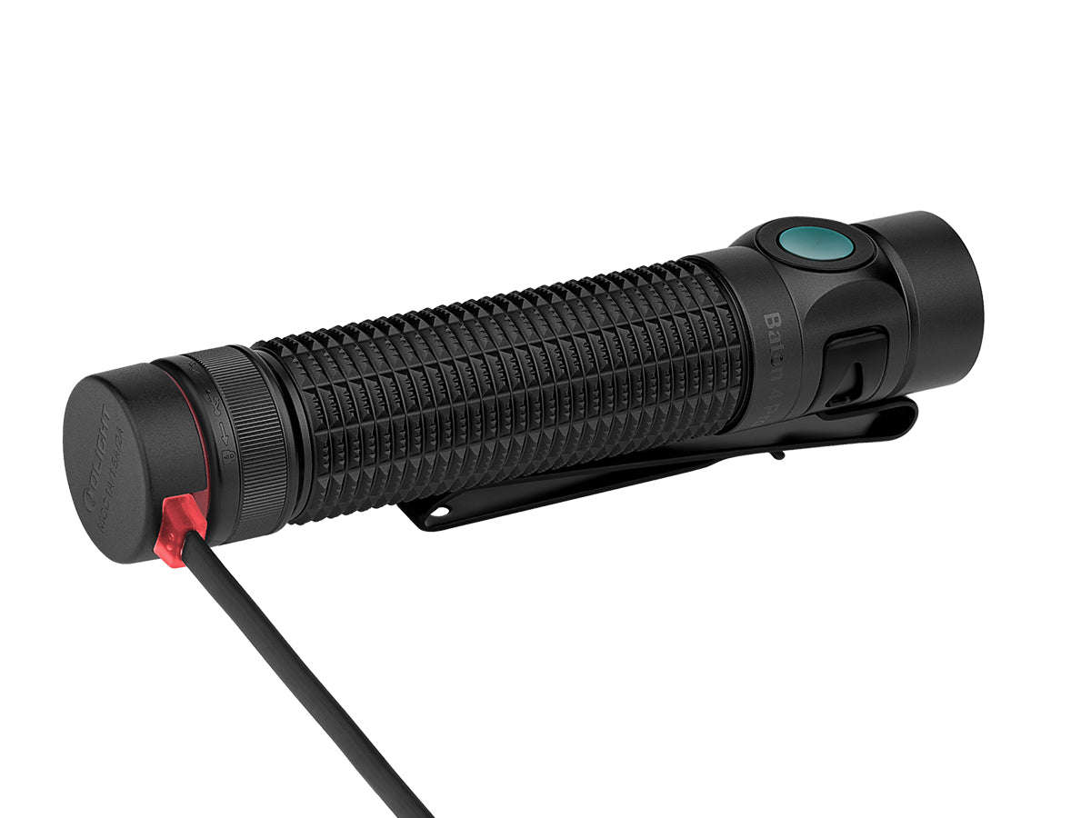Olight Baton 4 Pro 1600 Lumens Rechargeable EDC Flashlight with Dual USB-C & Magnetic Charging