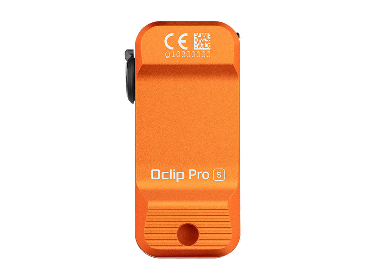 Olight Oclip Pro S 600 Lumens Compact Clip-On EDC Flashlight with White, RGB & 365nm UV Light