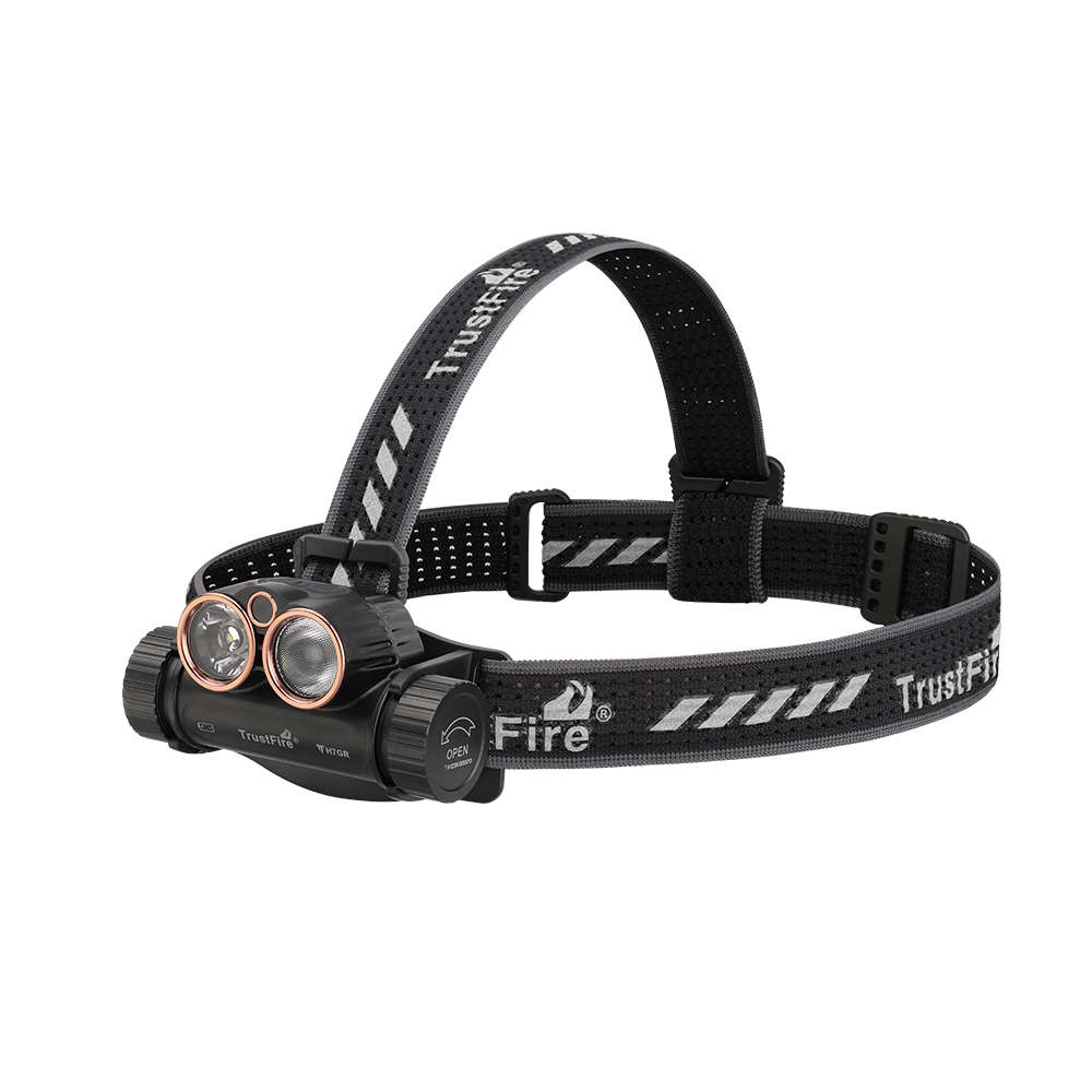 Trustfire H7GR Sensor Headlamp  1800 Lumens Dual Beam with Infrared Motion Sensor
