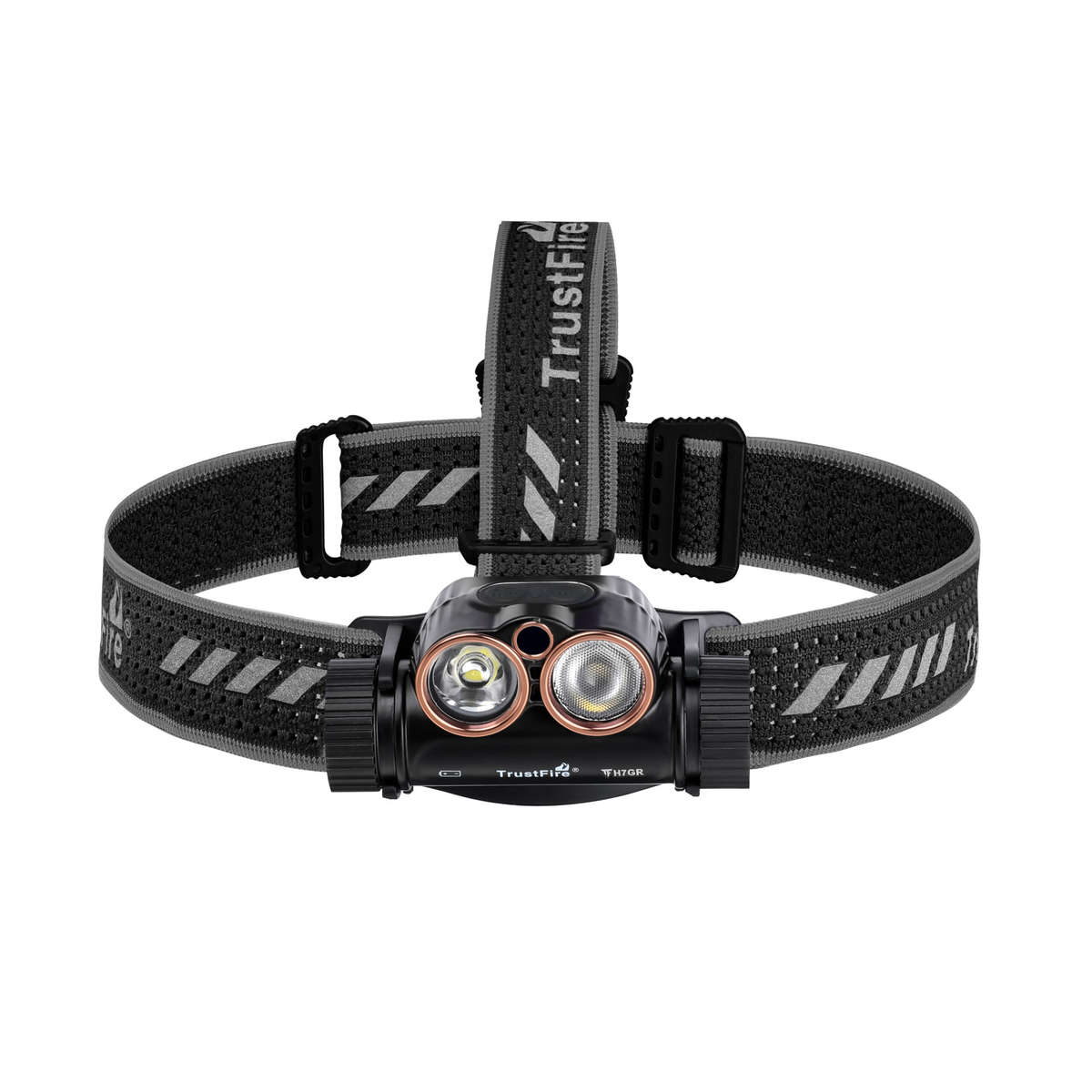 Trustfire H7GR Sensor Headlamp  1800 Lumens Dual Beam with Infrared Motion Sensor