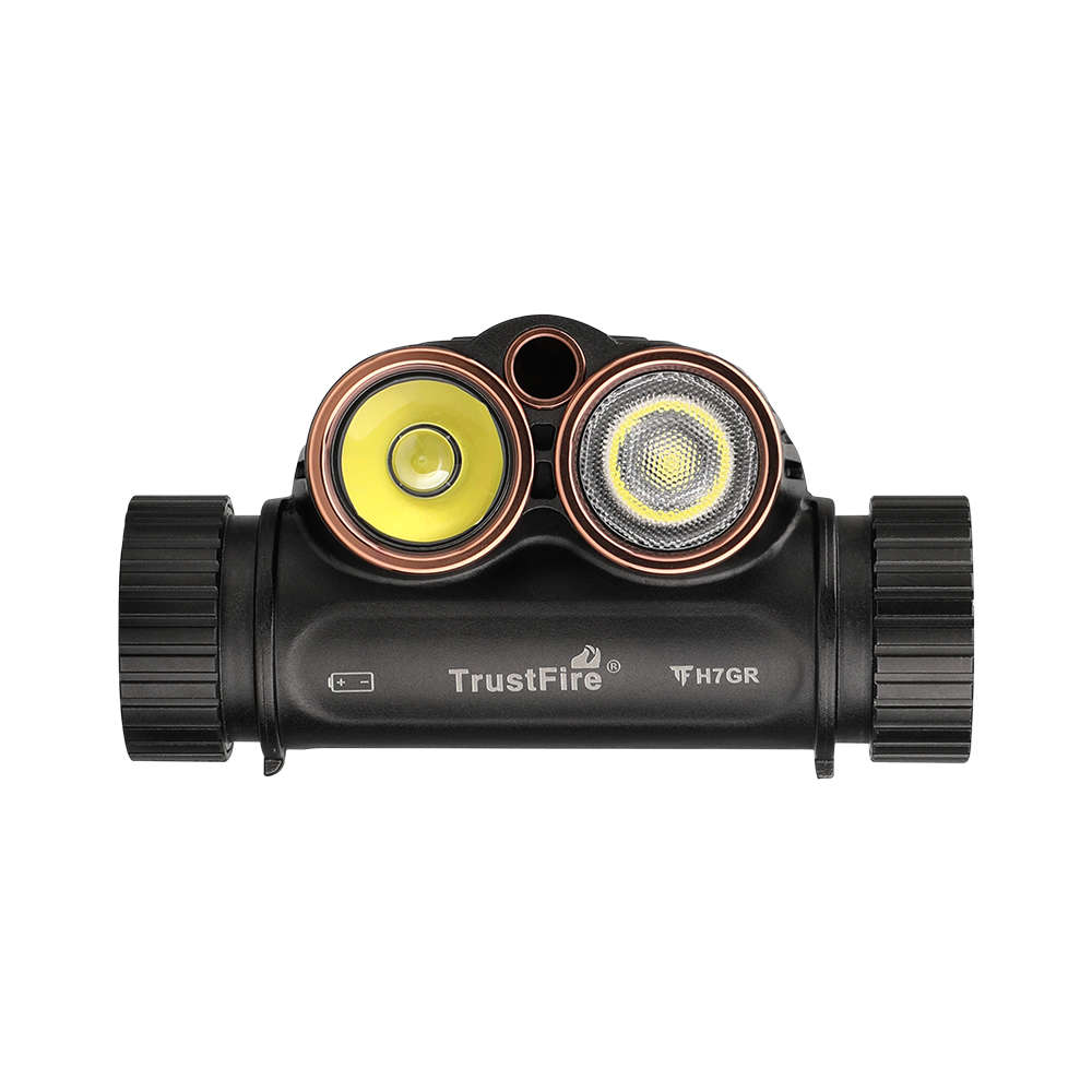 Trustfire H7GR Sensor Headlamp  1800 Lumens Dual Beam with Infrared Motion Sensor