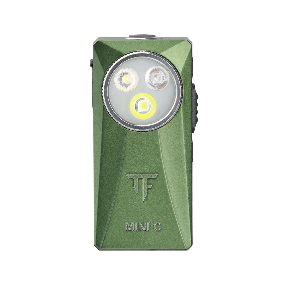 Trustfire Mini C 800lm, 80m Multifunctional Clip-On EDC Flashlight  White Spot, High-CRI Flood...