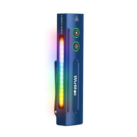Wurkkos HD01 Pro 1200 Lumen 157m Throw Rechargeable EDC Flashlight with Built-in Battery