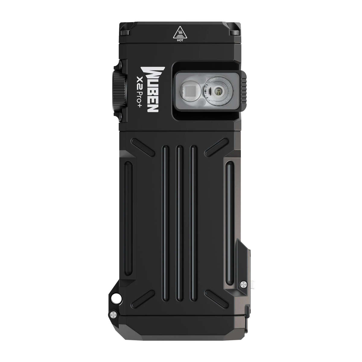 Wuben X2 Pro+ 1500 Lumens Magnetic EDC Tactical Flashlight  Dual Beam with Type-C Charging