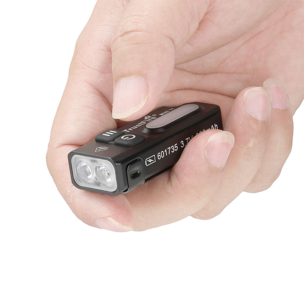 TrustFire Mini11 Multi-Functional EDC Flashlight  750 Lumens White + Color Side Light, Magneti...