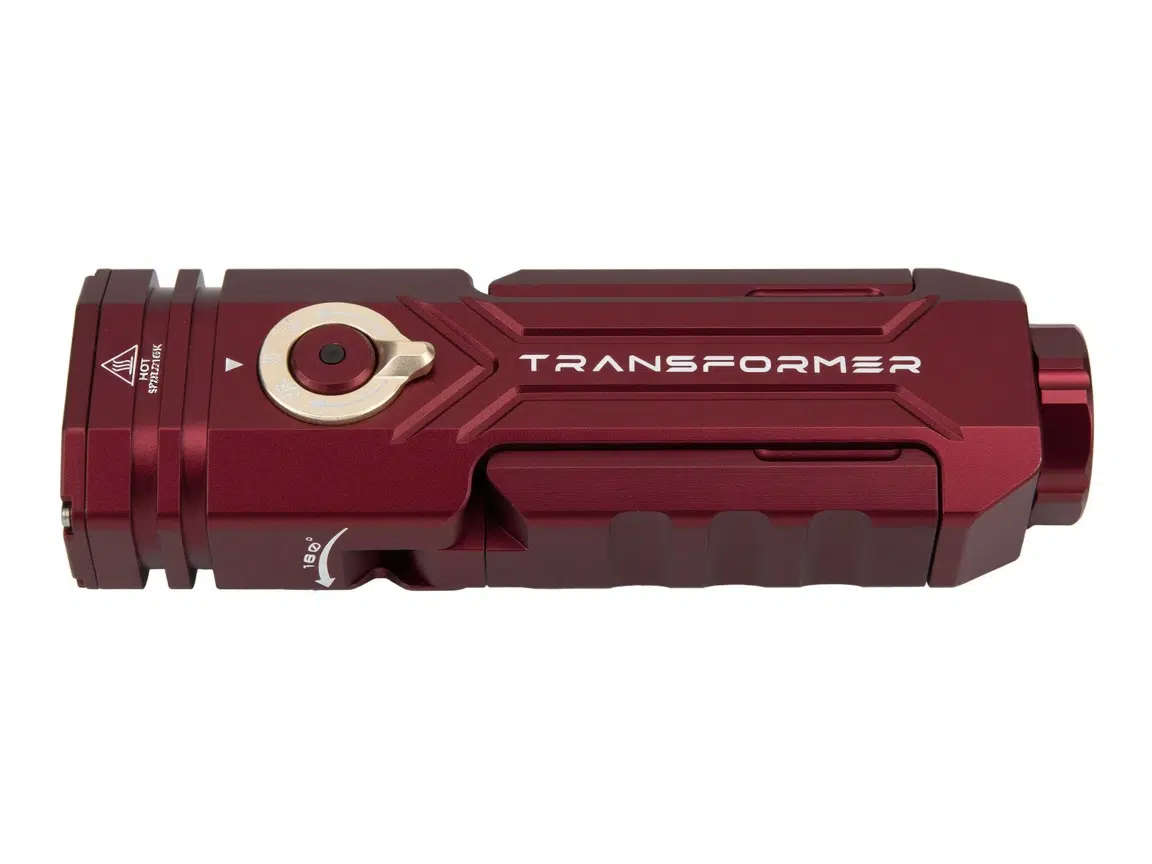 Wurkkos HD02 Pro Multi-Function Flashlight  3200 Lumens Spotlight, 330m + Folding Wing Flood +...