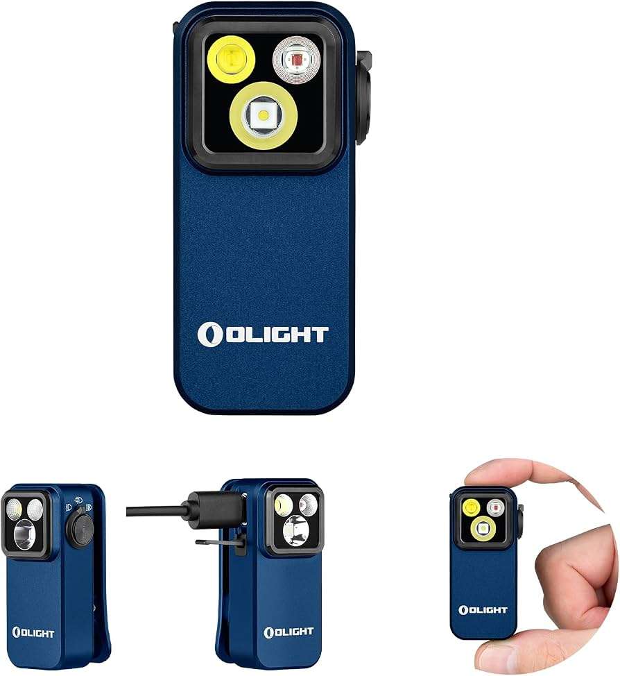 Olight Oclip Pro USB-C Rechargeable LED Cliplight 500 Lumen 120m Throw