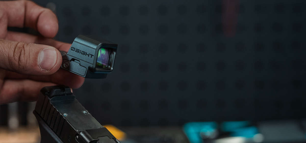 Osight XE AMRS Enclosed Red Dot Sight  2/6+32 MOA Multi-Reticle, Side-Loading Battery, RMR Foo...