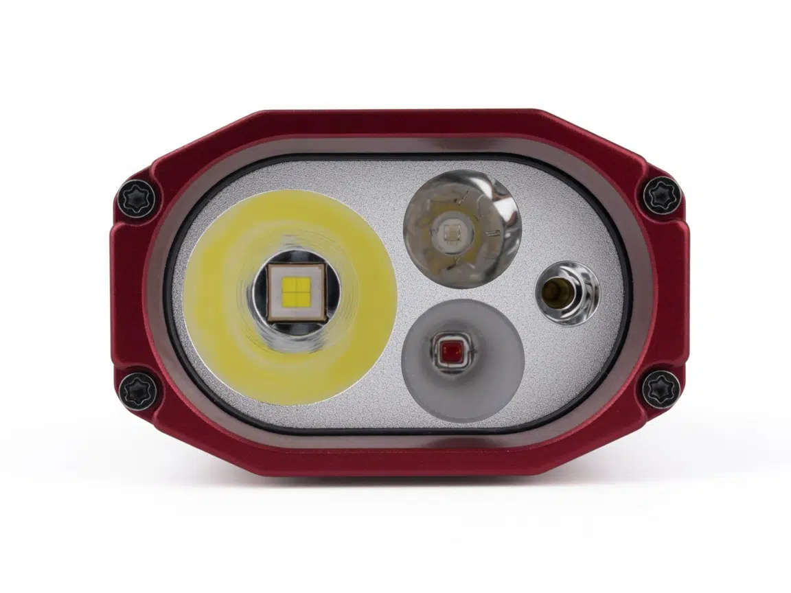 Wurkkos HD02 Pro Multi-Function Flashlight  3200 Lumens Spotlight, 330m + Folding Wing Flood +...
