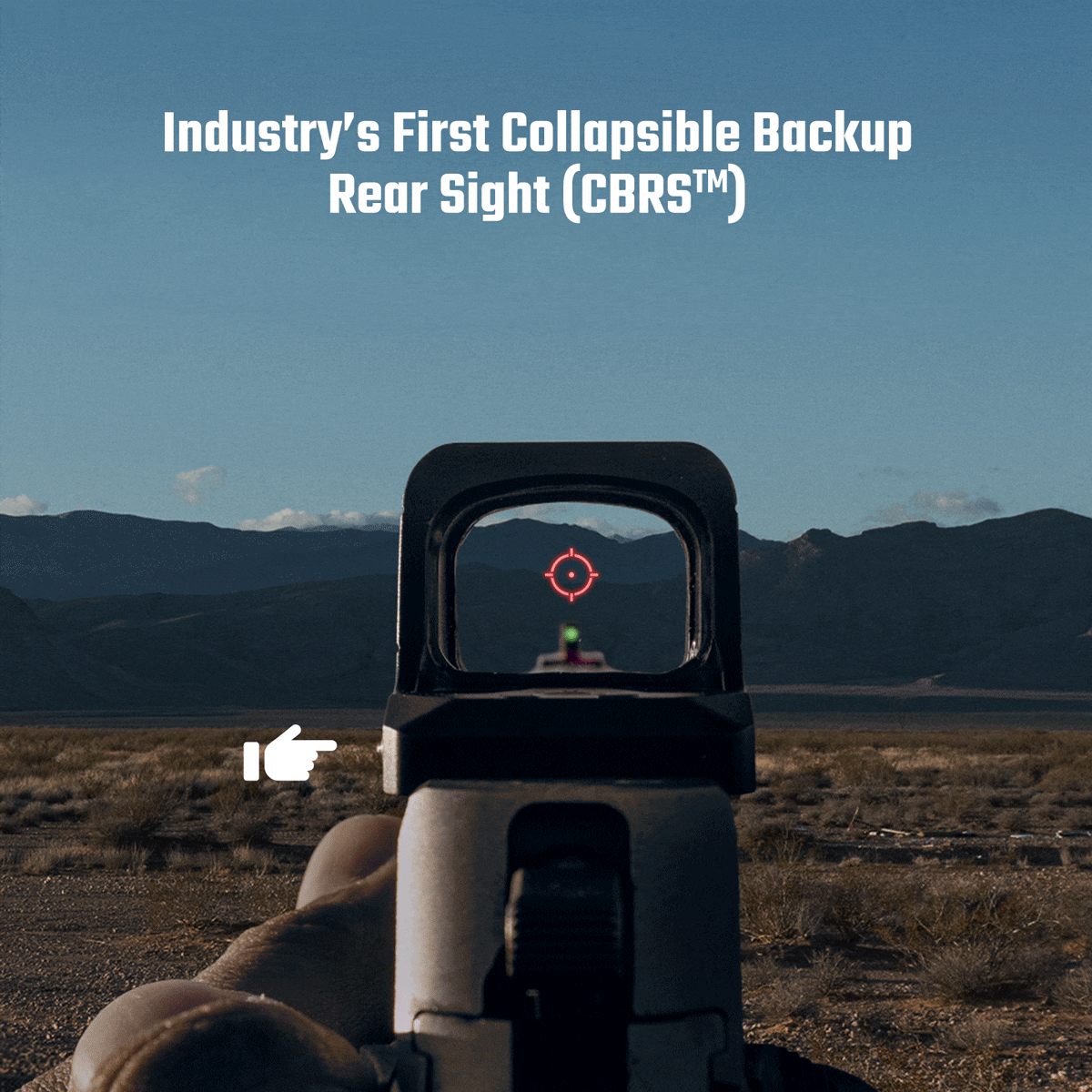 Osight XE AMRS Enclosed Red Dot Sight  2/6+32 MOA Multi-Reticle, Side-Loading Battery, RMR Foo...