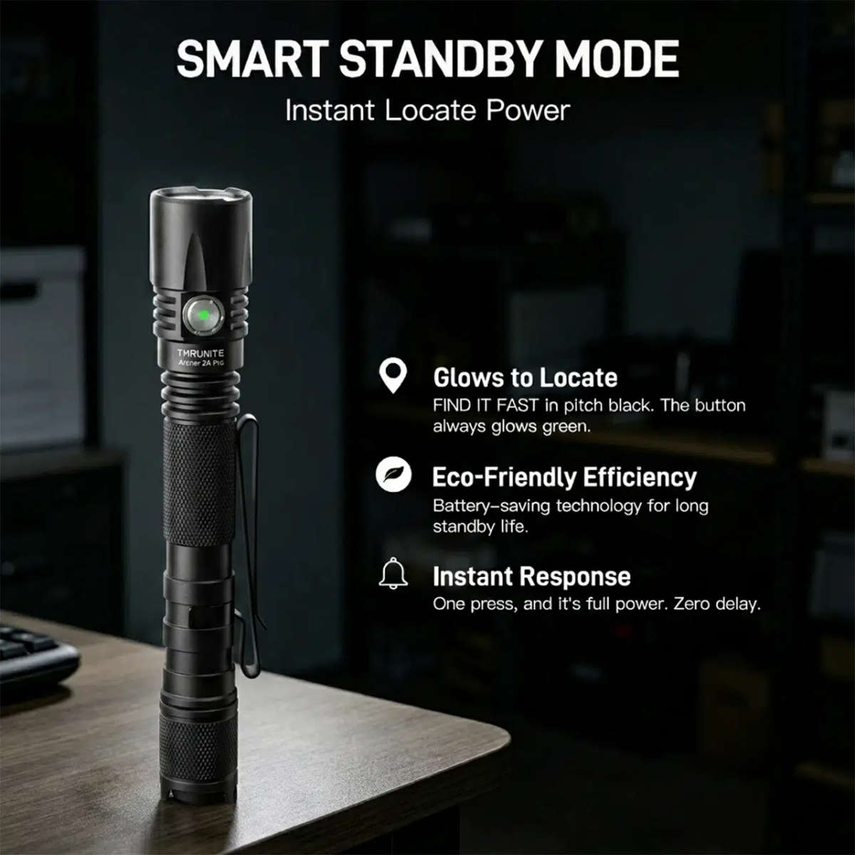 ThruNite Archer 2A Pro  1020 Lumens, 365 m Dual-Fuel USB-C