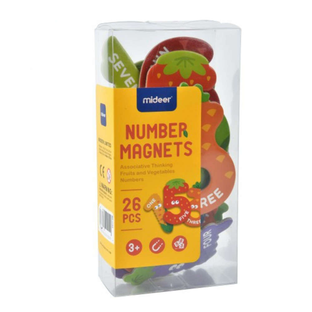 Mideer - Number Magnets- Packaging Damaged