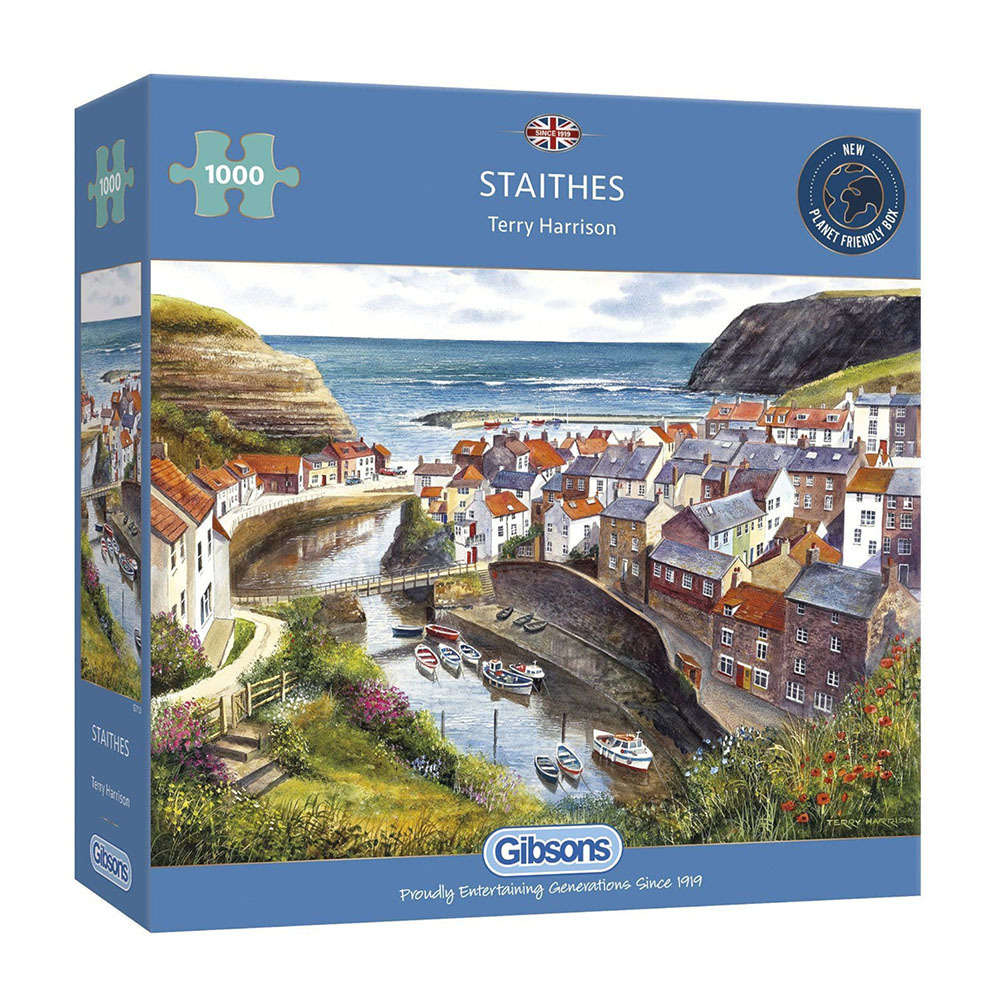 Gibsons - Staithes - Jigsaw Puzzle - 1000pcs