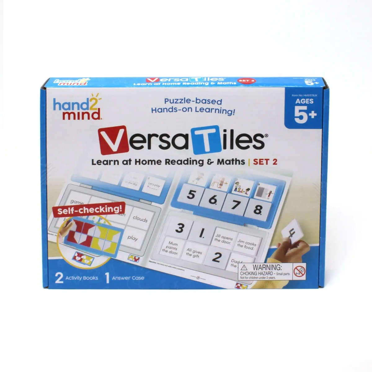 Greenbean Mathematics - VersaTiles Learn at Home Reading & Maths Set 2- Damaged Packaging