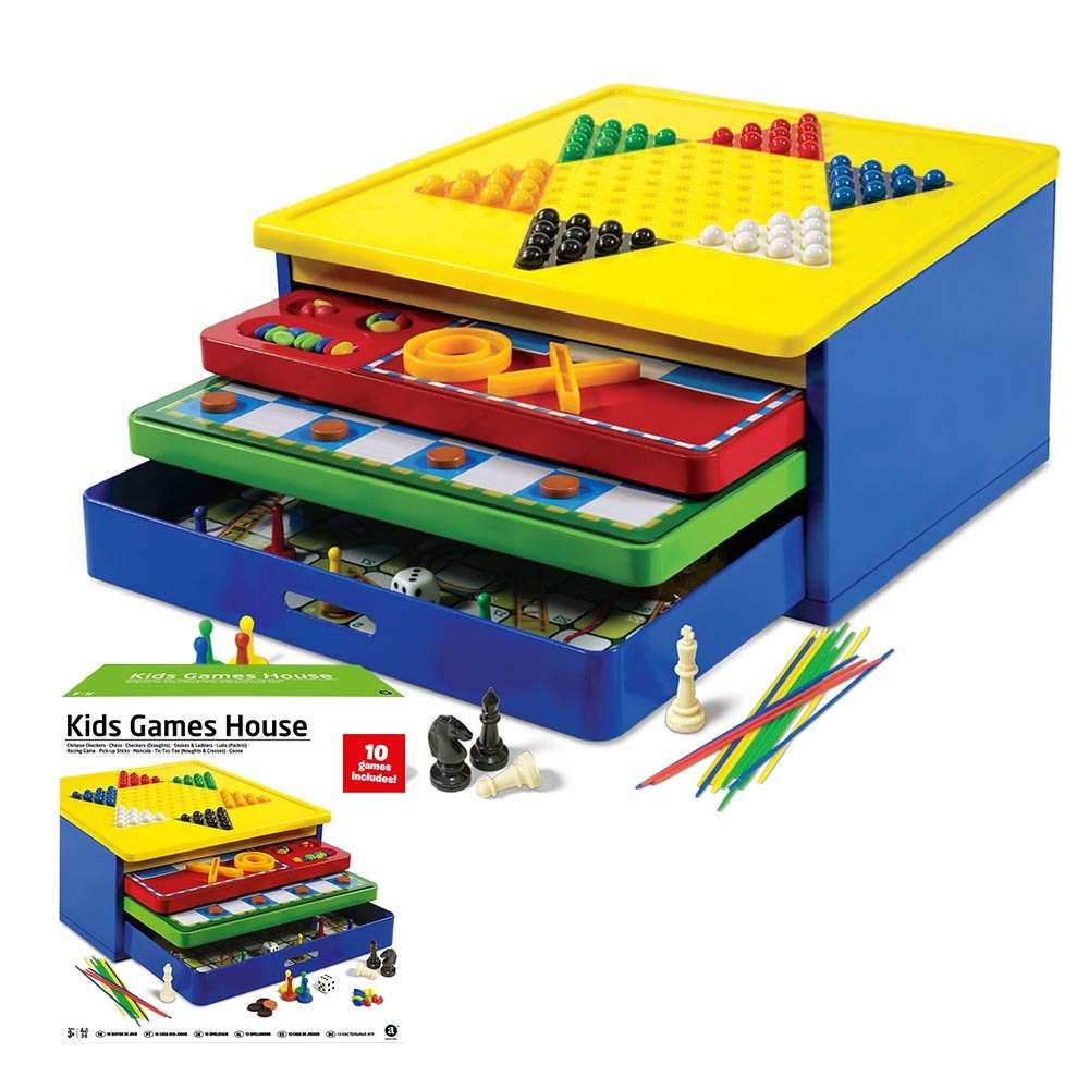 Ambassador - 10-in-1 Kids Game House