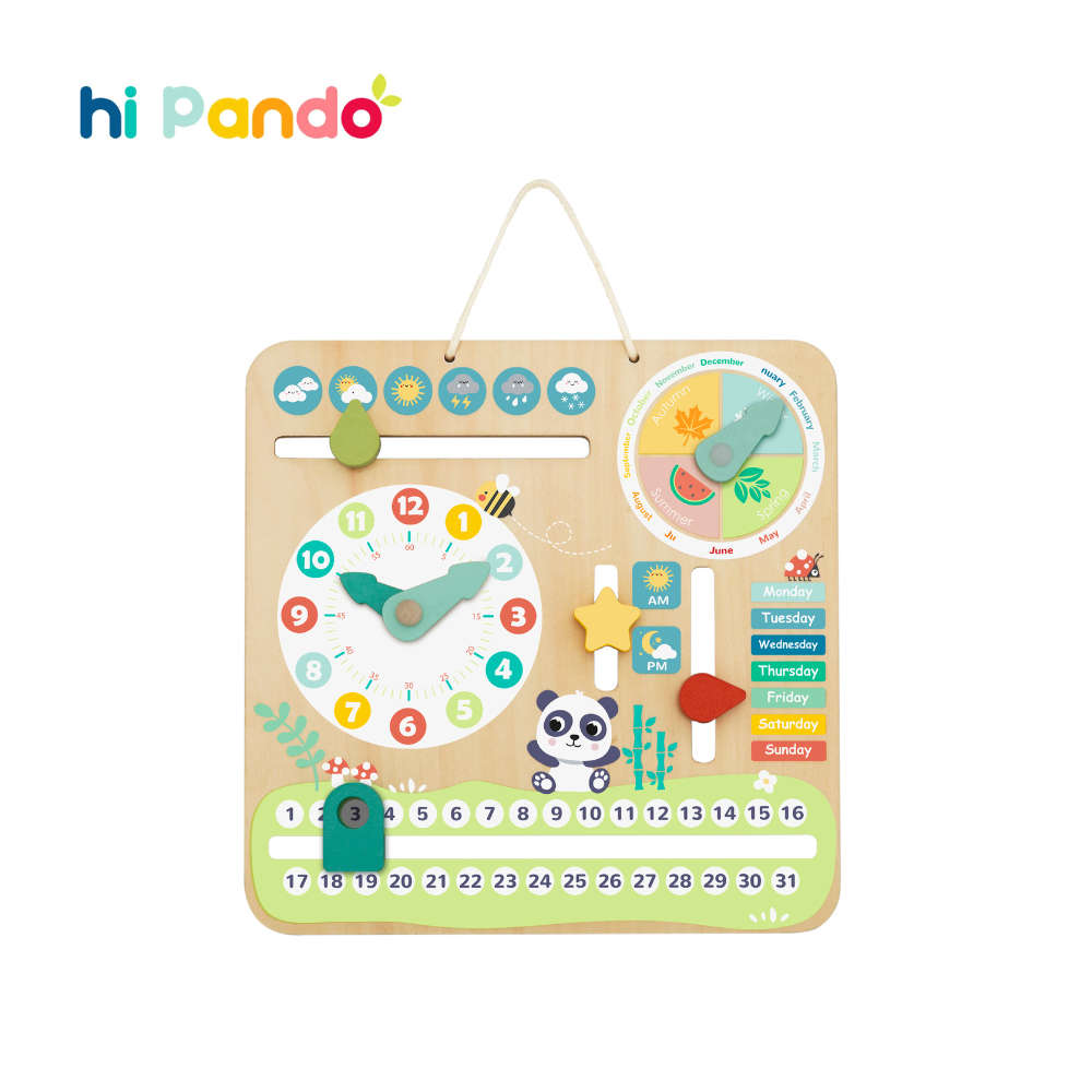 hi Pando - Interactive Wooden Time and Seasons Calendar