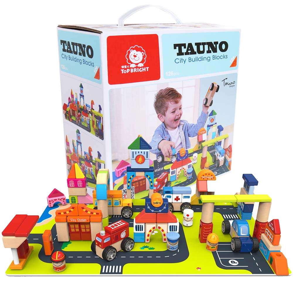 TopBright - City Building Blocks - 126 Pieces