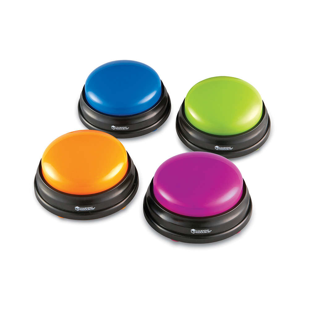 Learning Resources - Answer Buzzers (Set of 4)