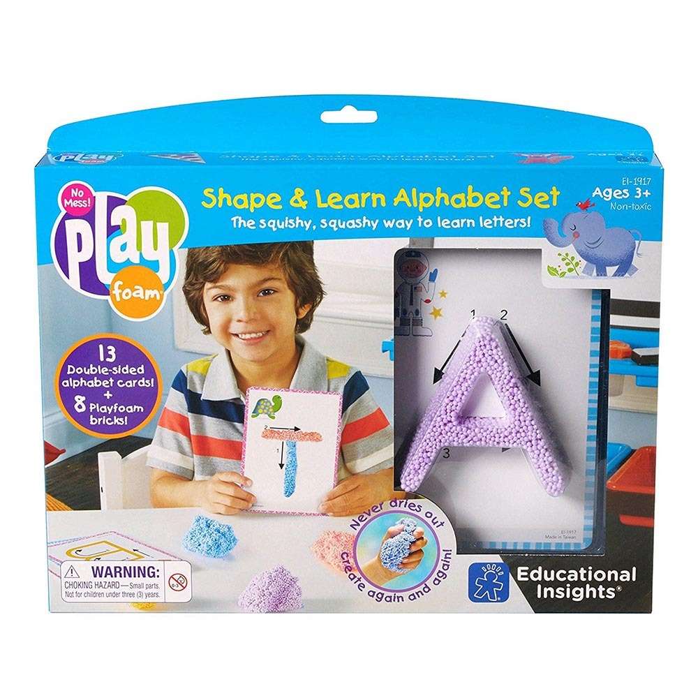Educational Insights - Playfoam® Shape & Learn Alphabet Set- Damaged Packaging