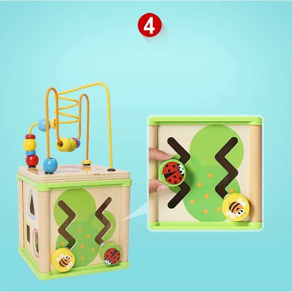 TopBright - Garden 5 in 1 Activity Cube - Spring
