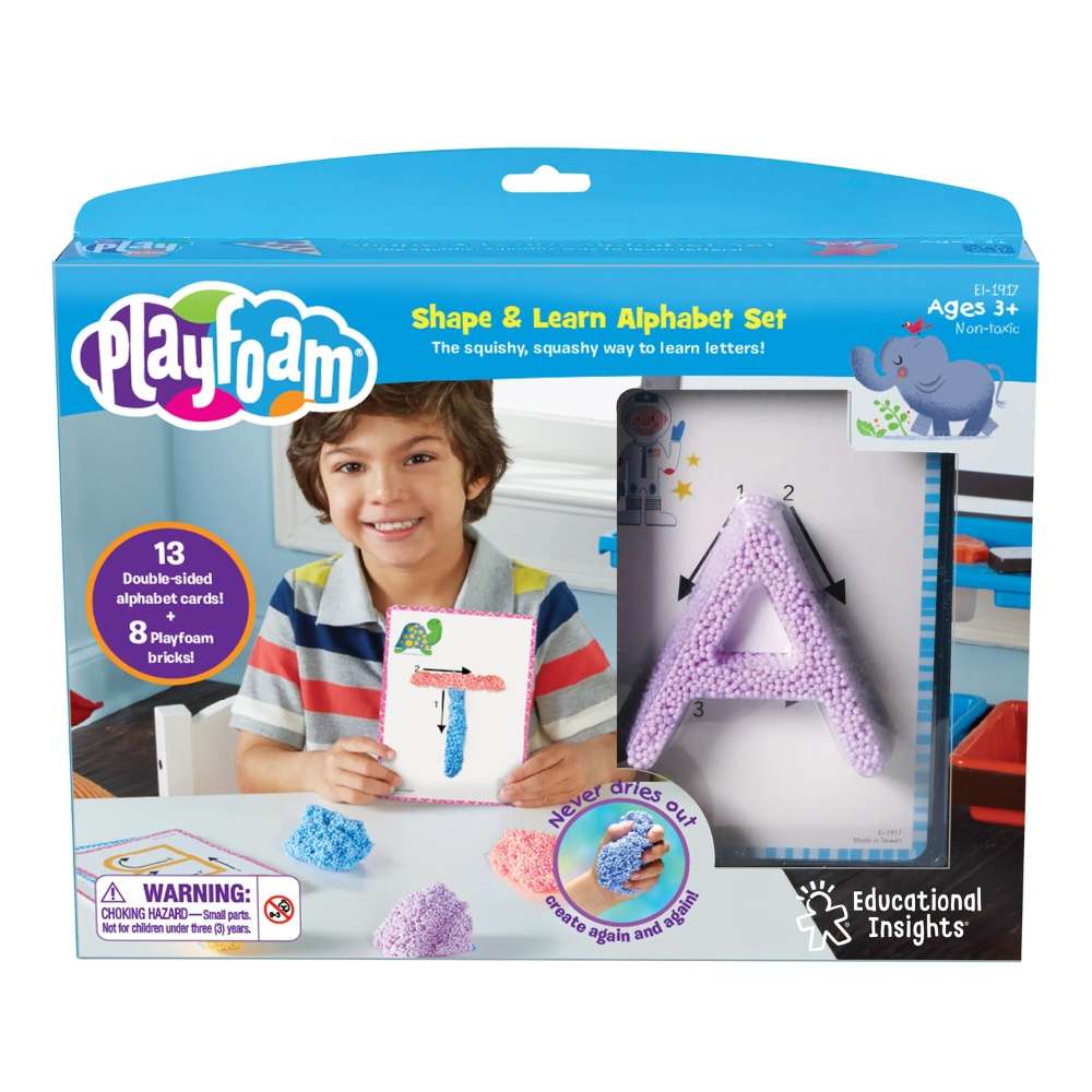 Educational Insights - Playfoam® Shape & Learn Alphabet Set- Damaged Packaging
