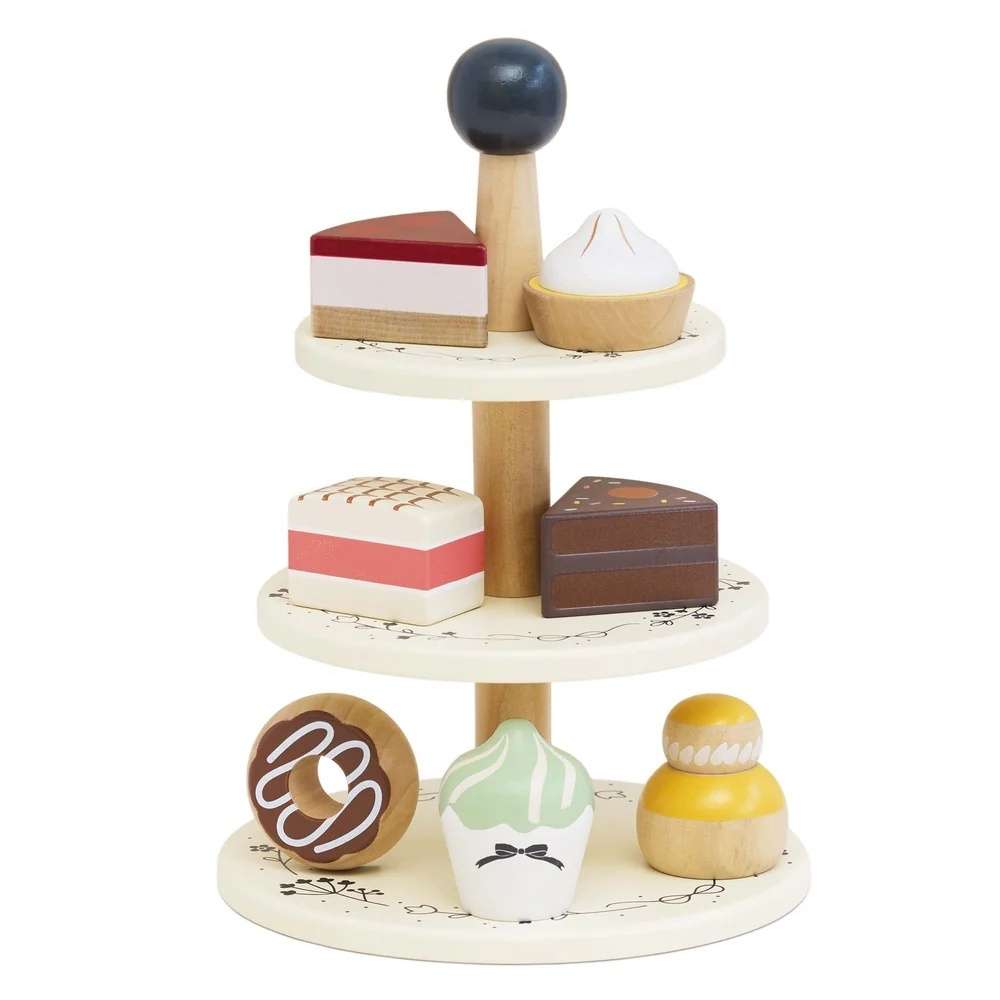 Le Toy Van - Three Tier Cake Stand - 8pcs