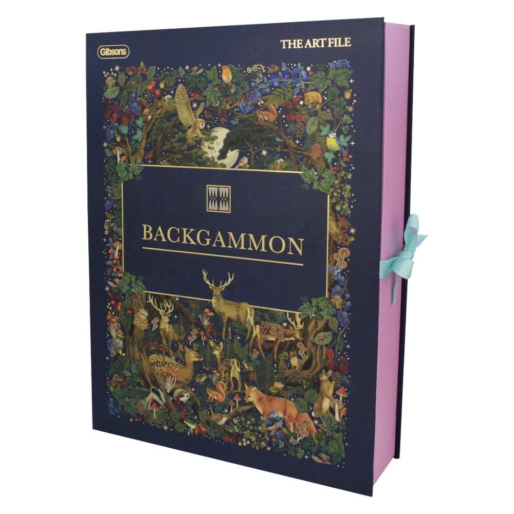 Gibsons - The Art File: Backgammon Family Board Game
