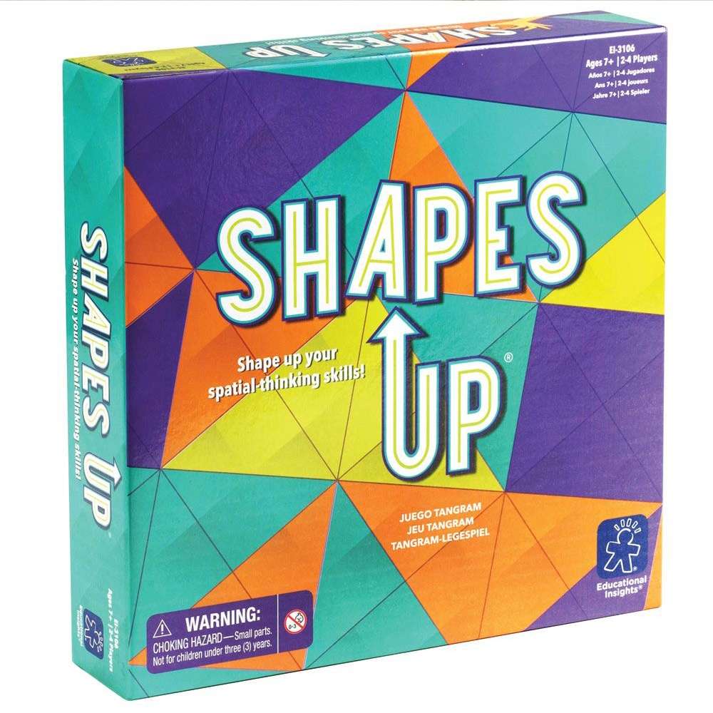 Learning Resources - Shapes Up Tangram Game- Damaged Packaging