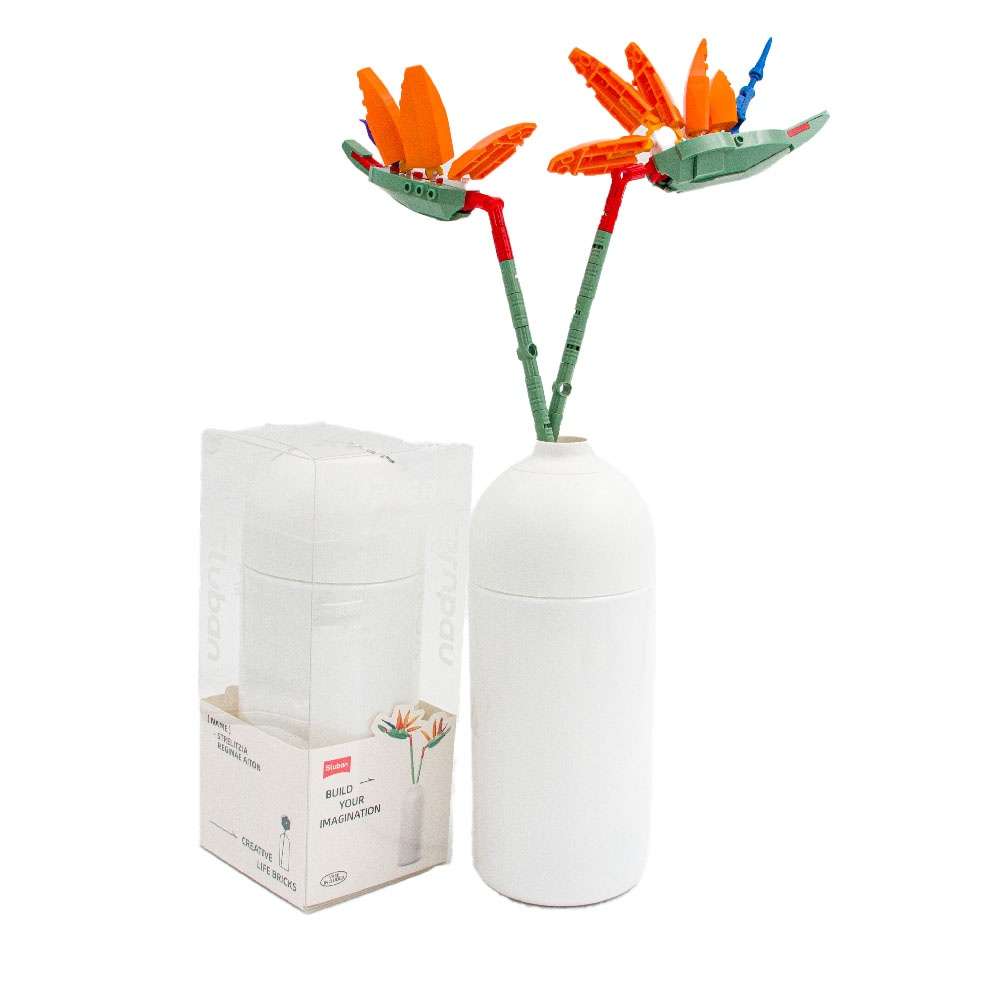Sluban - Pleyerid - Flowers - Strelitzia - 148pcs- Packaging Damaged