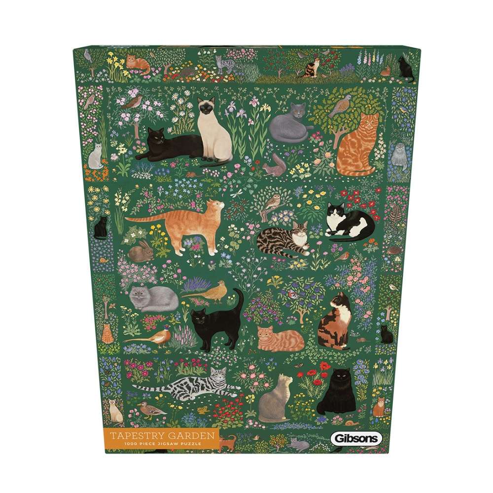 Gibsons - Tapestry Garden - 1000 Piece Jigsaw Puzzle- Damaged Packaging