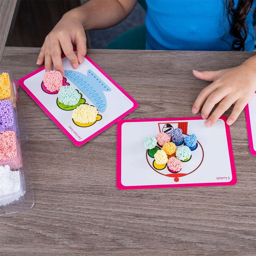 Educational Insights - Playfoam® Shape & Learn Counting Cards- Damaged Packaging