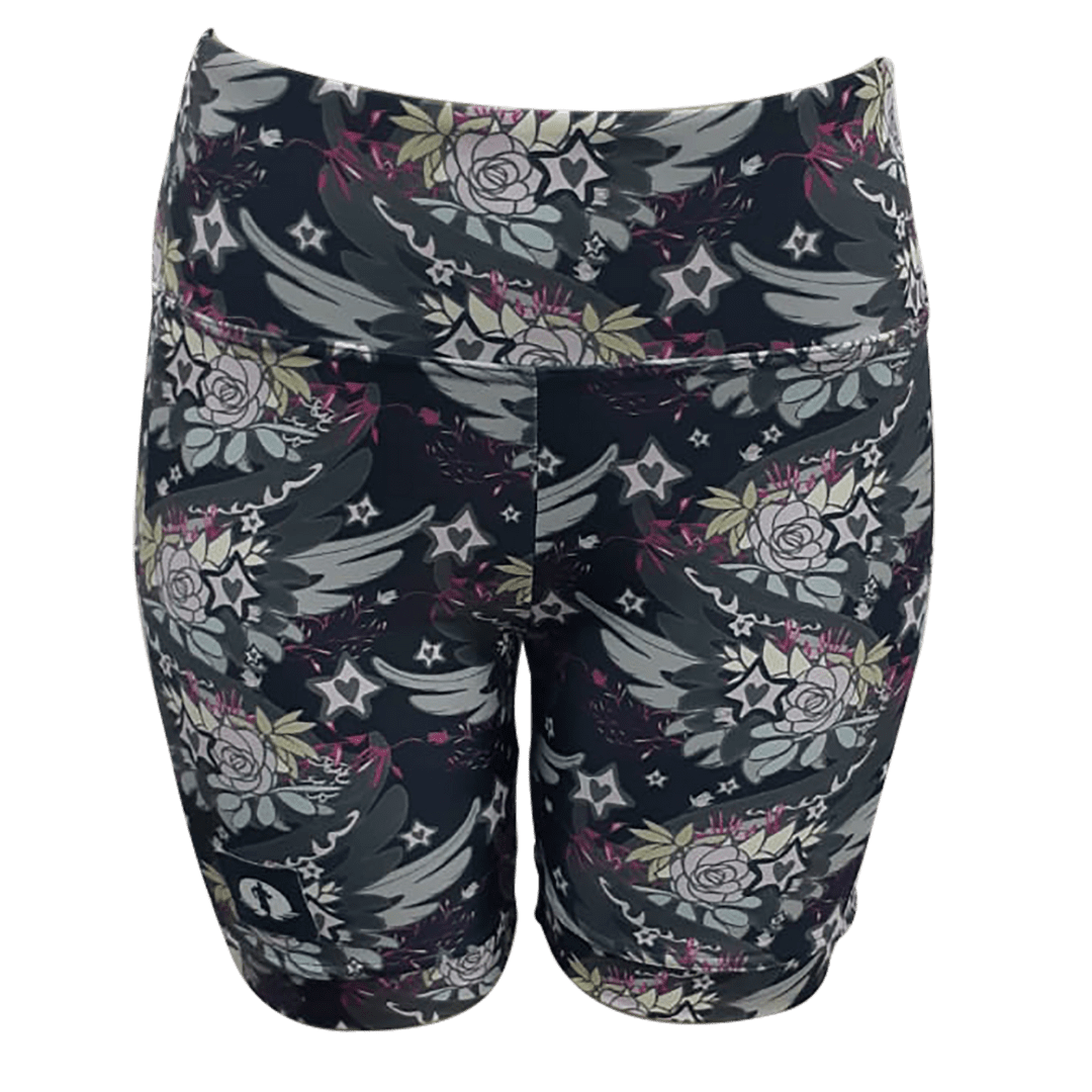 Funky Pants High Waist - Sabrina Grey Wings