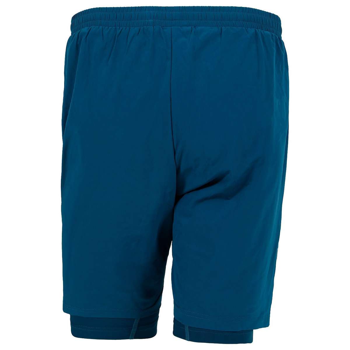 First Ascent Men's Corefit 2in1 7inch Running Shorts Blue Ink