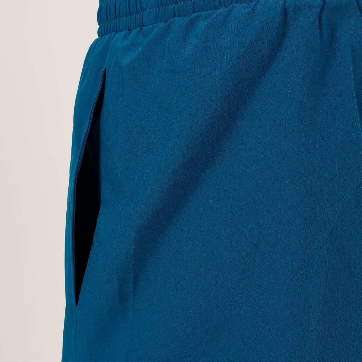 First Ascent Men's Corefit 2in1 7inch Running Shorts Blue Ink