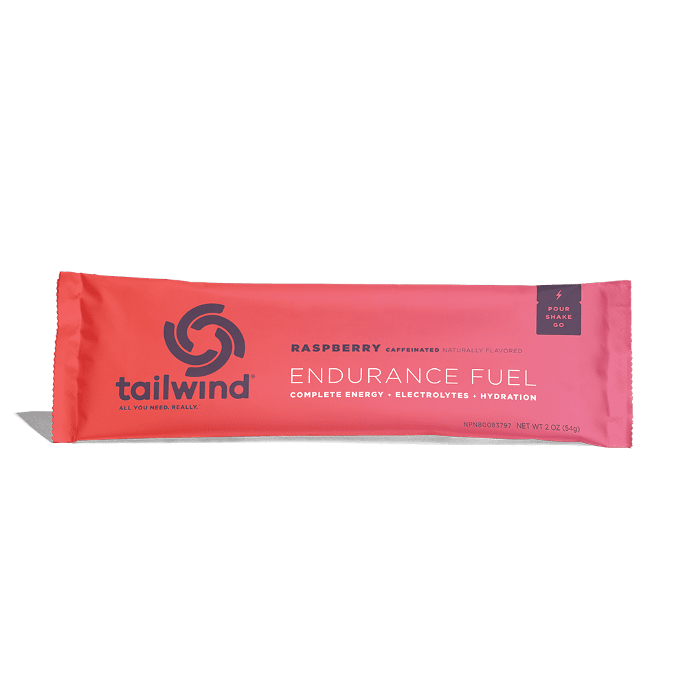 Tailwind Caffeinated Endurance Fuel Sticks (2 Servings) Raspberry