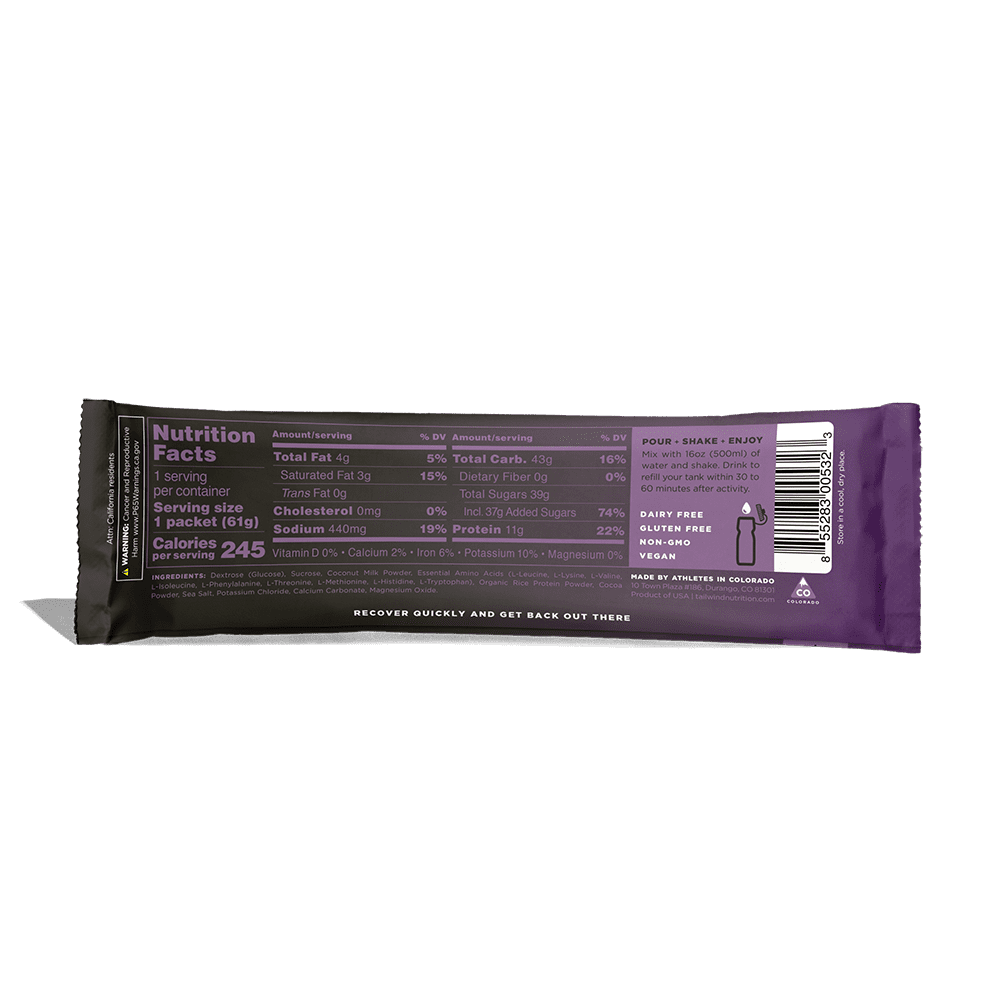 Tailwind Recovery Drink Stick Chocolate