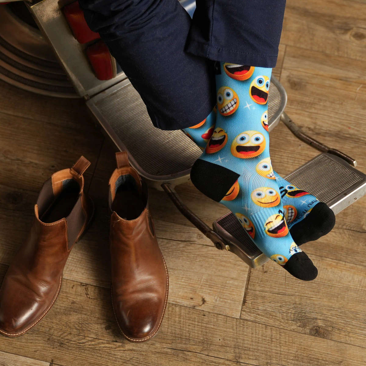 Sox Emoji Socks