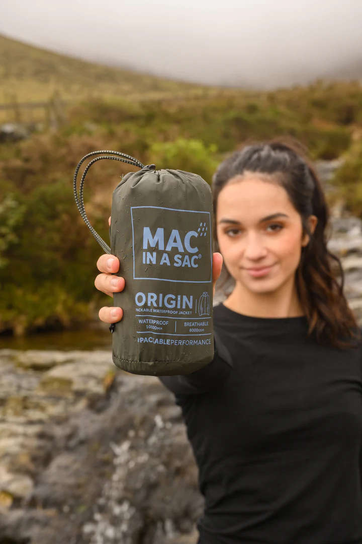 Mac in a Sac Origin 2 Waterproof Unisex Jacket (Khaki)