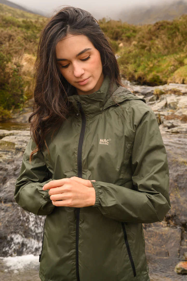 Mac in a Sac Origin 2 Waterproof Unisex Jacket (Khaki)