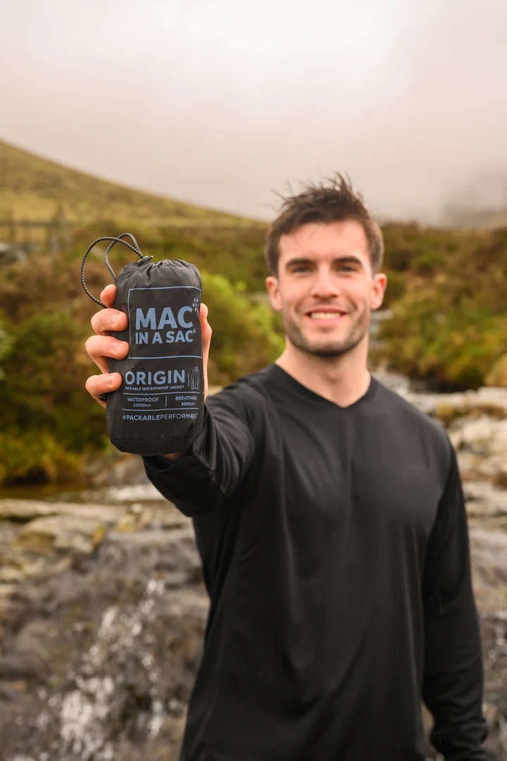 Mac in a Sac Origin 2 Waterproof Unisex Jacket (Navy)