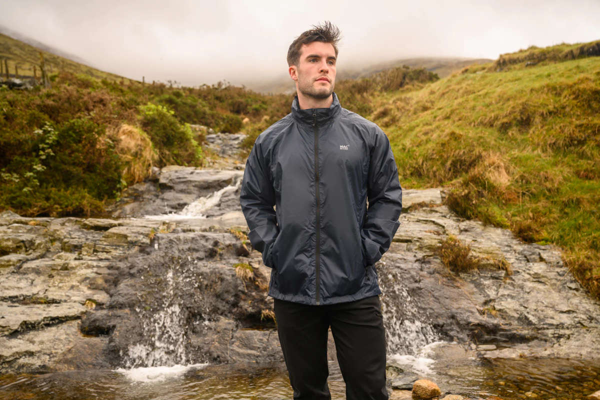 Mac in a Sac Origin 2 Waterproof Unisex Jacket (Navy)