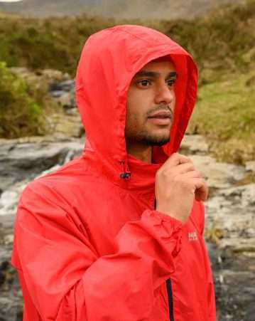 Mac in a Sac Origin 2 Waterproof Unisex Jacket (Red)